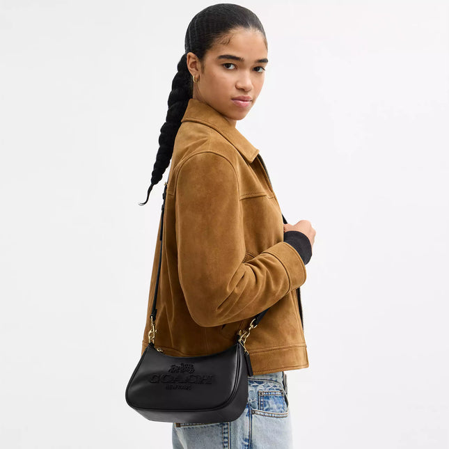 Teri Shoulder Bag With Beaded Coach Graphic