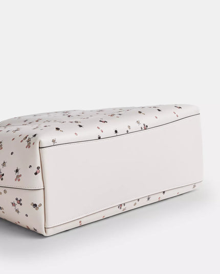 Station Tote Bag With Star Print