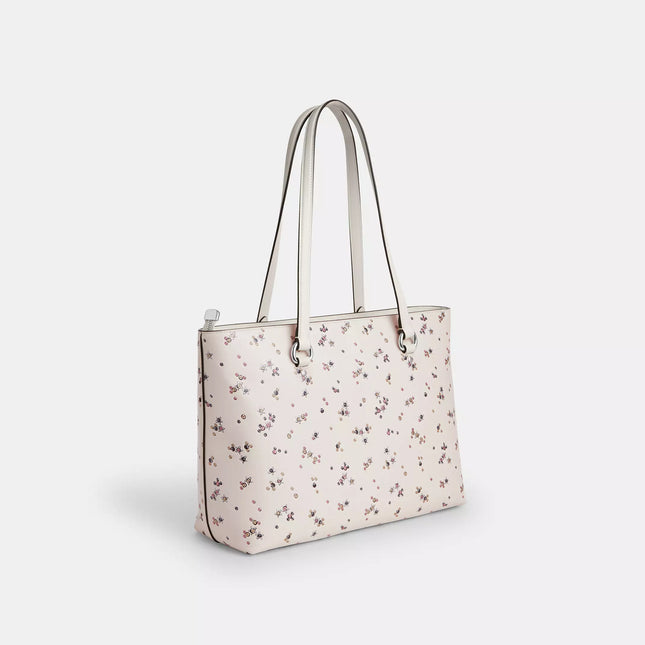 Station Tote Bag With Star Print