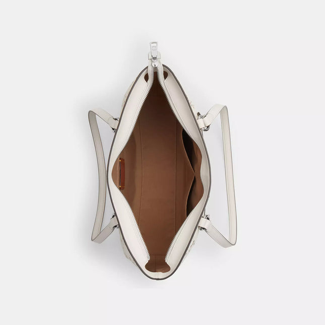 Station Tote Bag With Star Print