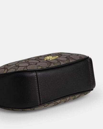 Carmen Mini Crossbody Bag In Signature Jacquard