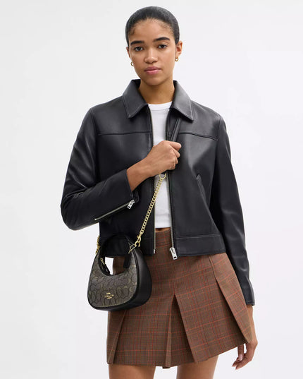 Carmen Mini Crossbody Bag In Signature Jacquard