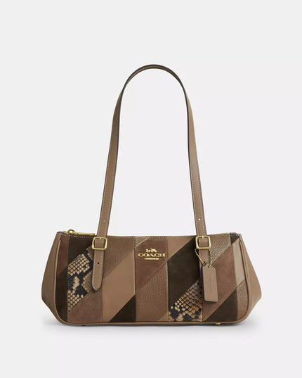 Asher Shoulder Bag With Patchwork