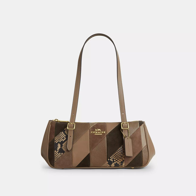 Asher Shoulder Bag With Patchwork