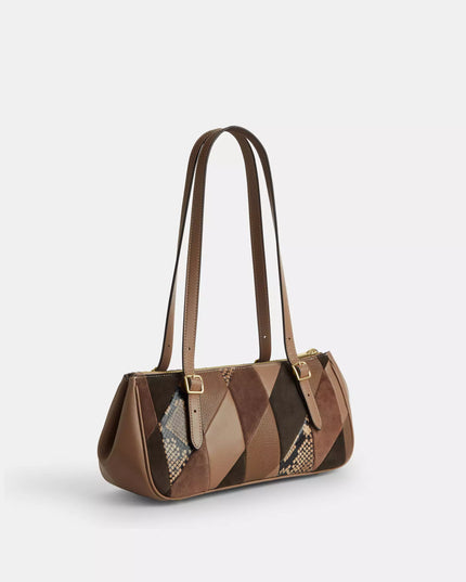 Asher Shoulder Bag With Patchwork