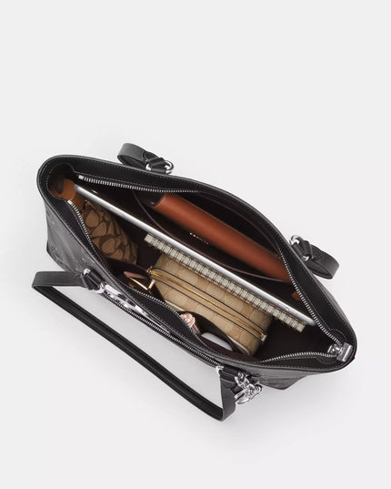 Station Tote Bag With Butterfly Print