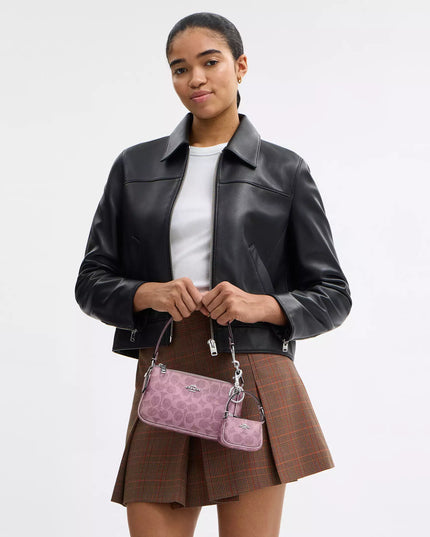 COACH Boxed Nolita 19 And Nolita Bag Charm Set In Signature Canvas