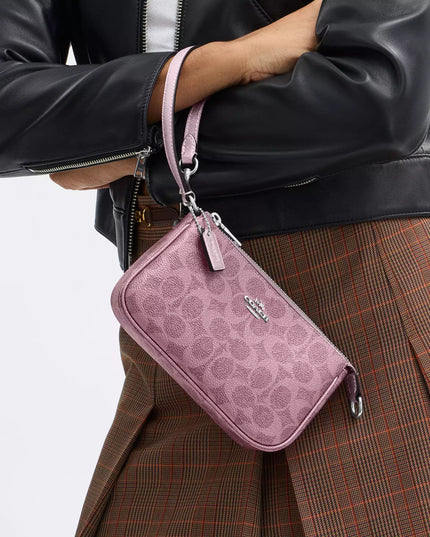 COACH Boxed Nolita 19 And Nolita Bag Charm Set In Signature Canvas