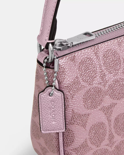 COACH Boxed Nolita 19 And Nolita Bag Charm Set In Signature Canvas