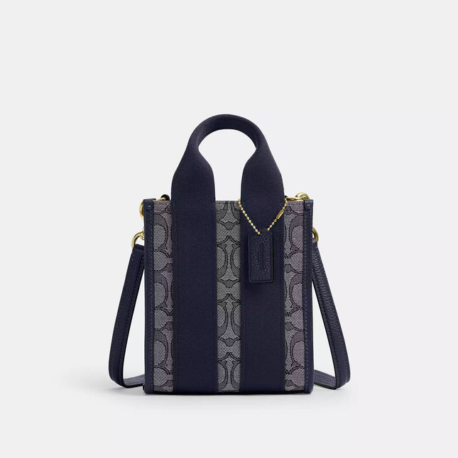 Smith Mini Tote Bag In Signature Jacquard