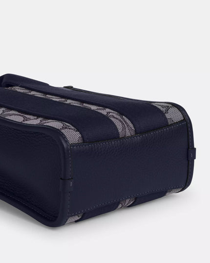 Smith Mini Tote Bag In Signature Jacquard