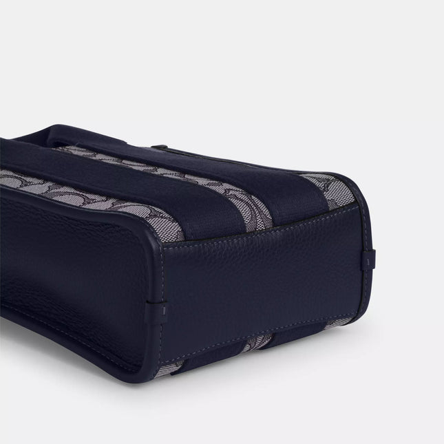 Smith Mini Tote Bag In Signature Jacquard