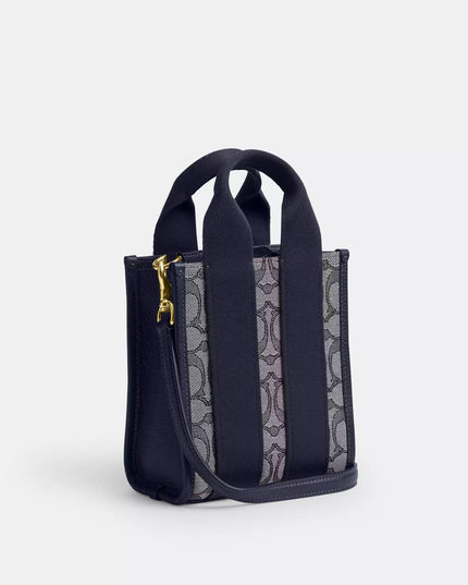 Smith Mini Tote Bag In Signature Jacquard