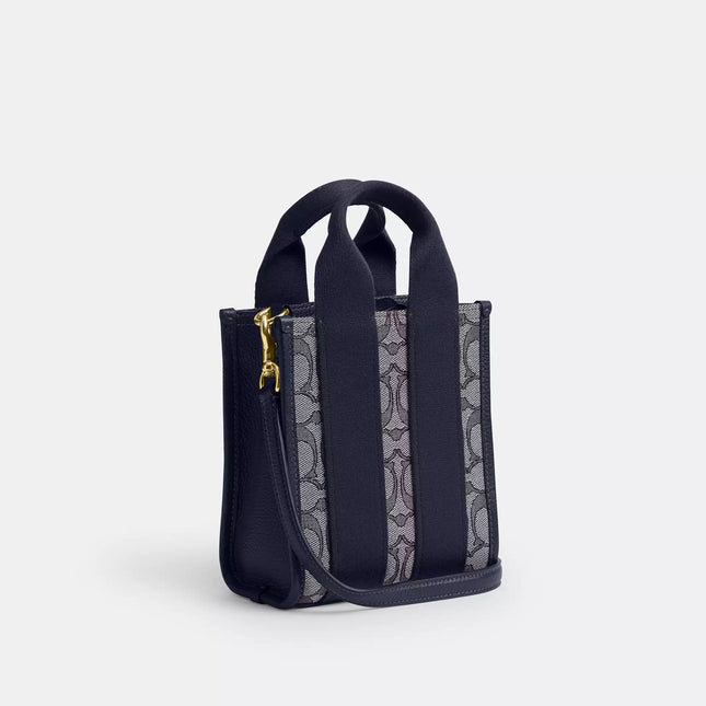 Smith Mini Tote Bag In Signature Jacquard