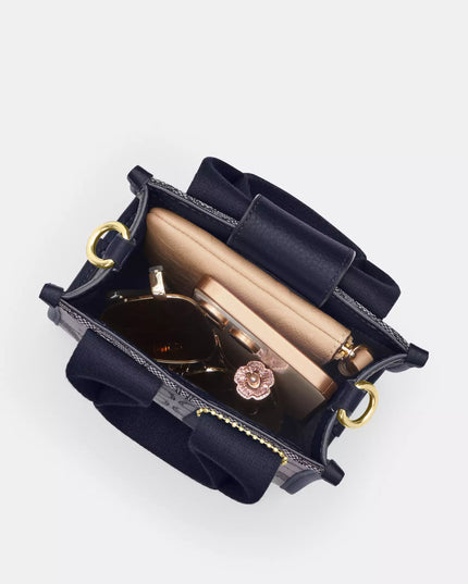 Smith Mini Tote Bag In Signature Jacquard