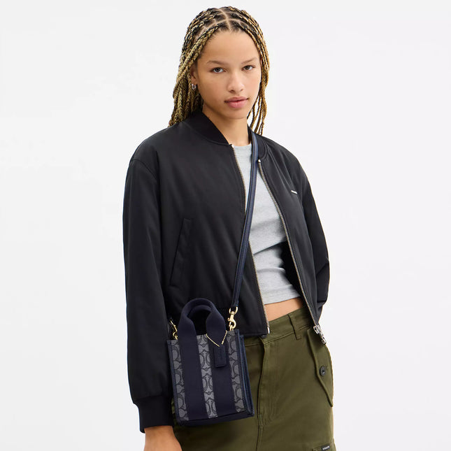 Smith Mini Tote Bag In Signature Jacquard