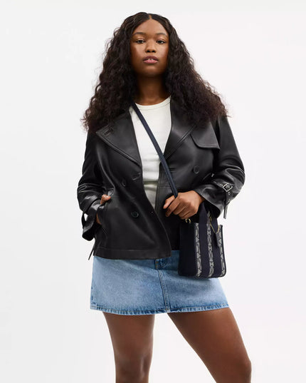 Smith Mini Tote Bag In Signature Jacquard