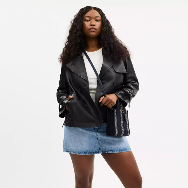 Smith Mini Tote Bag In Signature Jacquard