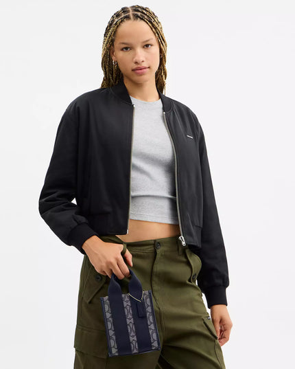 Smith Mini Tote Bag In Signature Jacquard