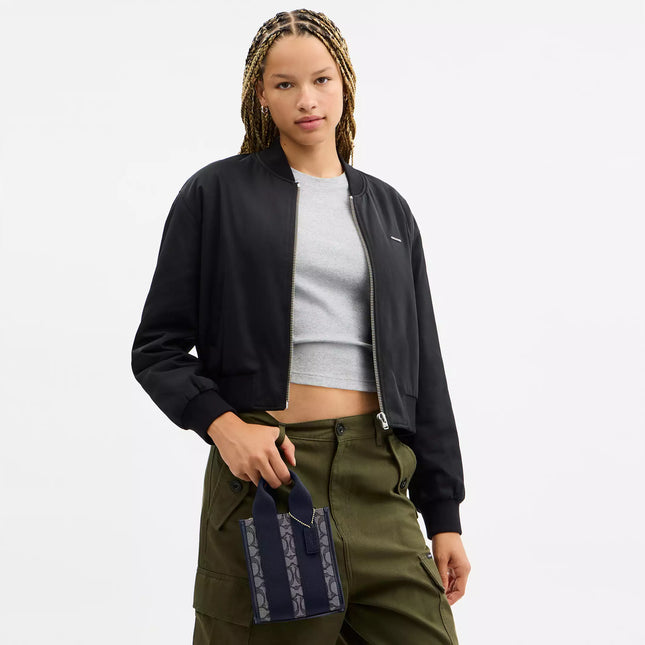 Smith Mini Tote Bag In Signature Jacquard