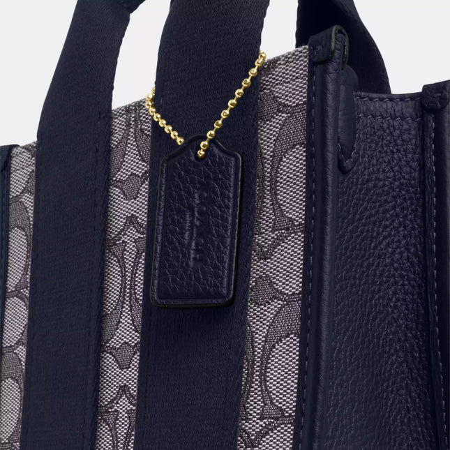 Smith Mini Tote Bag In Signature Jacquard