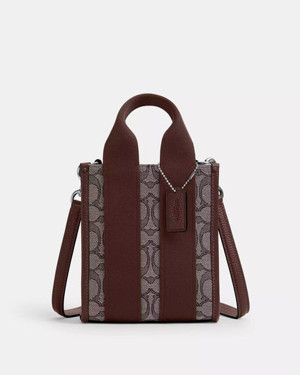 Smith Mini Tote Bag In Signature Jacquard