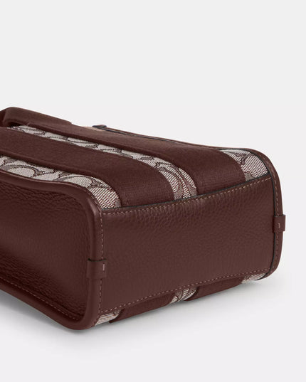 Smith Mini Tote Bag In Signature Jacquard
