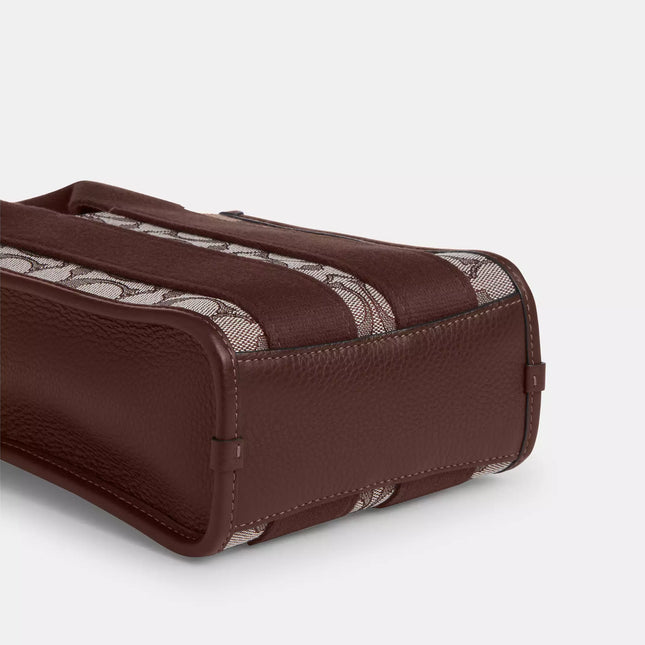 Smith Mini Tote Bag In Signature Jacquard