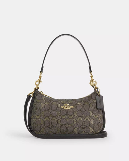 Teri Shoulder Bag In Signature Jacquard
