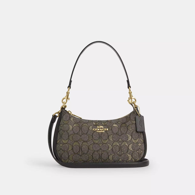 Teri Shoulder Bag In Signature Jacquard