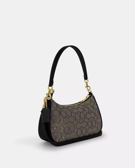 Teri Shoulder Bag In Signature Jacquard