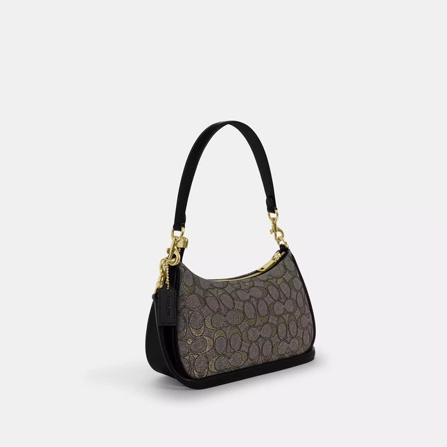 Teri Shoulder Bag In Signature Jacquard