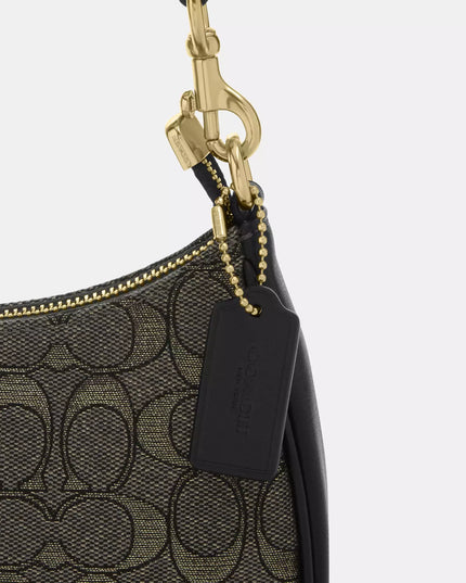 Teri Shoulder Bag In Signature Jacquard