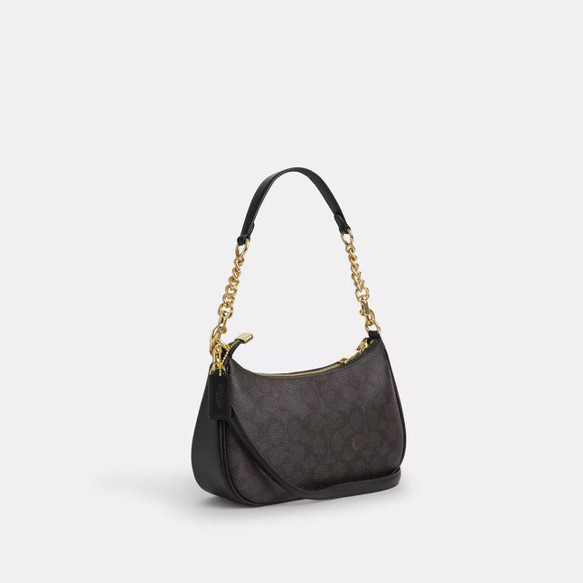 Teri Shoulder Bag In Signature Canvas