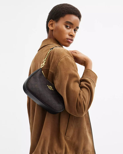 Teri Shoulder Bag In Signature Canvas