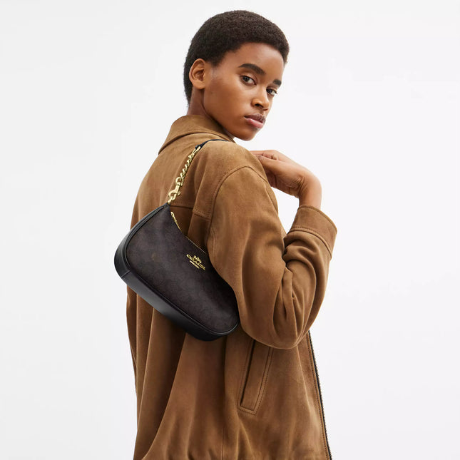 Teri Shoulder Bag In Signature Canvas