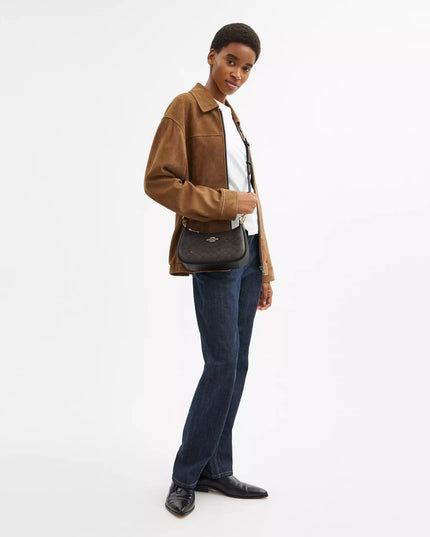 Teri Shoulder Bag In Signature Canvas