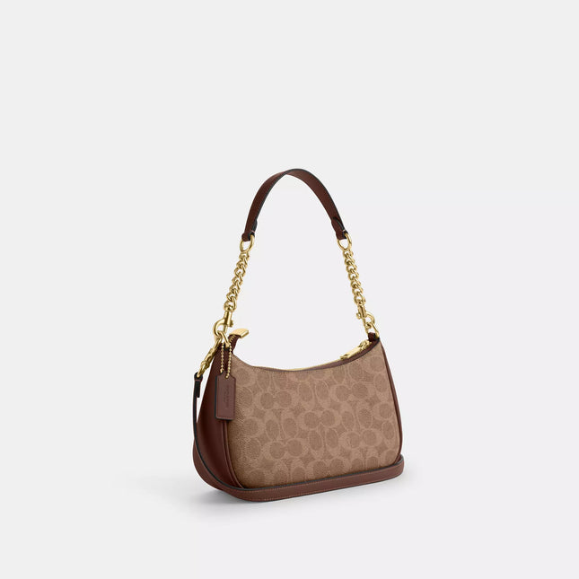 Teri Shoulder Bag In Signature Canvas