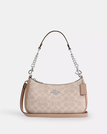 Teri Shoulder Bag In Signature Canvas