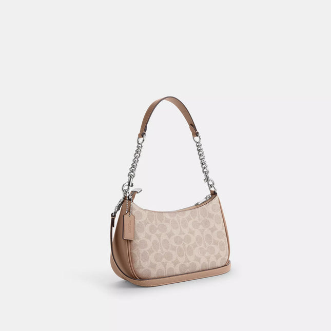 Teri Shoulder Bag In Signature Canvas