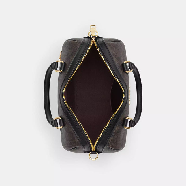 Rowan Satchel Bag In Signature Canvas