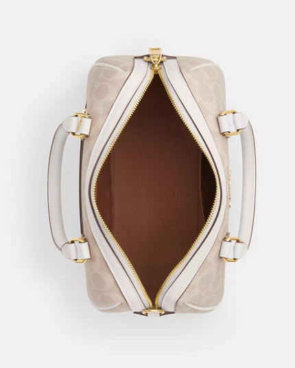 Rowan Satchel Bag In Signature Canvas