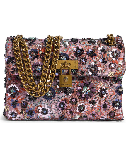 Kurt Geiger London Sequin Flower Mini Brixton Shoulder Bag