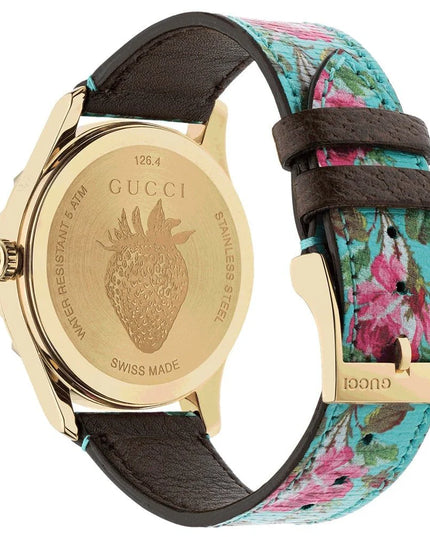GUCCI G-Timeless Aqua Floral Print YA1264085 Kadın Kol Saati